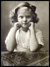 Princess Theodora of Greece and Denmark (1906–1969) 4 years old in 1910