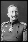 Head and shoulders portrait of the Kaiser by Court (Photographer T H Voigt of Frankfurt, 1902)