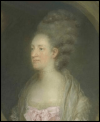 Louise of Denmark, Pastel by Jean-Baptiste Perronneau