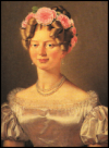 Princess Vilhelmine Marie of Denmark, Painting by Christian Albrecht Jensen
