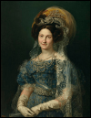 Portrait of Queen Maria Christina of the Two Sicilies (1806-1878)
