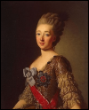 Grand Duchess Natalia Alexeievna of Russia; Portrait by Alexander Roslin, Hermitage Museum