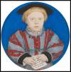 Charles Brandon, portrait miniature by Hans Holbein the Younger, 1541