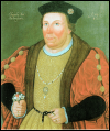 Portrait of Edward Stafford, 3rd Duke of Buckingham, by an unknown artist, 1520, at Magdalene College, Cambridge