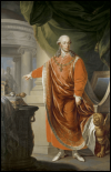 Emperor Leopold II in the regalia of the Order of the Golden Fleece
