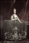 Maria Carolina, Queen of Naples and Sicily By Martin van Meytens, ca. 1770.