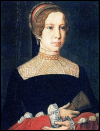 Portrait of an unknown lady by Jean Perréal, at times identified as a posthumous portrait of Madeleine de la Tour d’Auverge