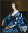 Henrietta Maria of France; Portrait by Anthony van Dyck