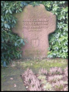 Grave of Louis Ferdinand, Fischerhude graveyard, Ottersberg