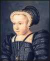 Marie Elisabeth of France, Portrait placed ca. 1577/78.
