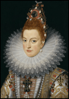 Isabella Clara Eugenia, Portrait by Frans Pourbus the Younger