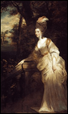 Georgiana, Duchess of Devonshire by Sir Joshua Reynolds, c. 1775, The Devonshire Collection Georgiana, Duchess of Devonshire by Sir Joshua Reynolds, c. 1775, The Devonshire Collection